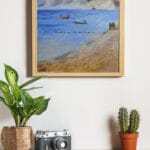 لوحة شواطئ دهب ١٠٠ × ١٠٠ سم