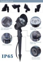 ⁦كشاف اضاءة طيارة فارغة بكاب صفا⁩ - الصورة ⁦2⁩