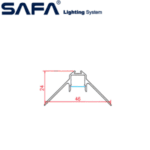 ⁦بروفايل جبس زاوية صفا⁩ - الصورة ⁦2⁩