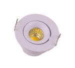 سبوت زر دبلة 3 وات مدور متحرك صفا