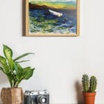 مركب وقت الغروب دهب جنوب سيناء ٥٠ × ٧٠ سم