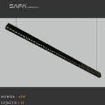 لينر نازل 45 وات اسود صفا