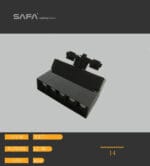 ⁦سبوت تراك لايت 12وات صفا⁩ - الصورة ⁦2⁩