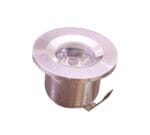 ⁦سبوت اضاءة زر 1 وات صفا⁩ - الصورة ⁦2⁩