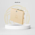 زر جرس عريض بضوء سانشي