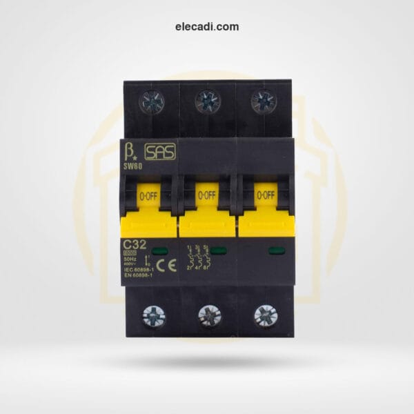 مفتاح قاطع ثلالثي ٦ كيلو بيتا ساس