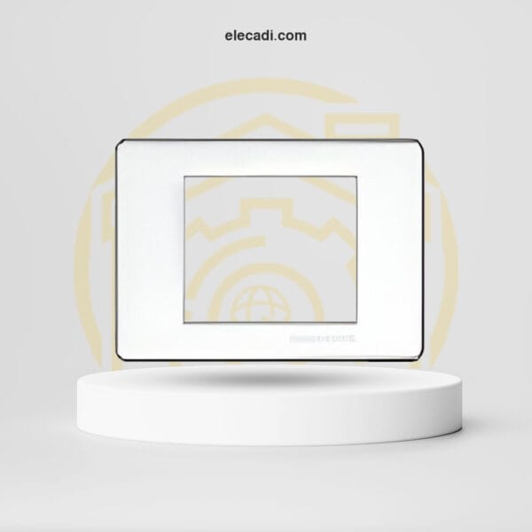 وش اكرليك ابيض ب اطار سانشي