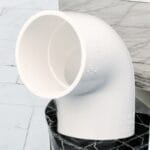 كوع 90° - وصلات صرف أبيض - الأمل الشريف