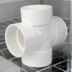 صليبة 90° - وصلات صرف أبيض - الأمل الشريف