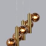 دلايه ذهبي 3 ذراع 6 كورة روز