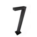 عمود اناره مستطيل سفن الومنيوم 100%