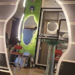 مرايه ليد شكل عشوائي