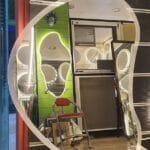 مرايه ليد شكل عشوائي