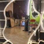 مرايه ليد شكل عشوائي