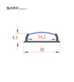 ⁦بروفايل فليكسيبل مرن صفا⁩ - الصورة ⁦2⁩