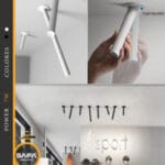 سبوت لايت سقف متحرك صفا