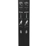 عمود اناره مربع الومنيوم 100%