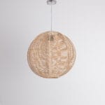 مصباح سقف من البامبو