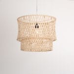 مصباح سقف من البامبو