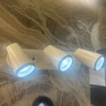 ابليك مرايا ثلاثي باللمبات 18 وات