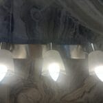 ابليك معدن ثلاثي فضي