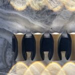 اب اند داون رباعي ليد وورم جسم معدن اسود * ذهبي