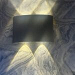 اب اند داون ليد ثنائي وورم جسم معدن اسود