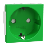 بريزة، جديد Unica، آلية، 2P + E، 16A، Schuko، مع قفل، لامع، مضاد للبكتيريا،الوان مختلفة شنايدر