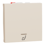 مفتاح زر ضغط، نيو يونيكا، مصباح موقع الجرس، 10 أمبير، وحدتان، بيج شنايدر