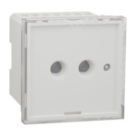 مصباح طوارئ، نيو يونيكا، 230 فولت، وحدتان، أبيض شنايدر