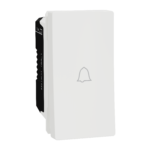 جرس باب، Miluz E، 10 أمبير، 250 فولت، وحدة واحدة، أبيض شنايدر