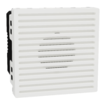 جرس باب ميلوز إي، وحدتان، أبيض شنايدر