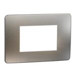 وش 3 فتحة فضى فاتح بفريم أبيض نيو يونيكا ستديو ميتال ، New Unica