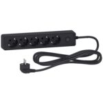 مشترك ٥ فتحات رمادي شوفو شنايدر ١.٥ متر