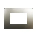 شنايدر، وش كهرباء، نيو يونيكا، مجموعة واحدة، 3 وحدات، برونزي وأبيض