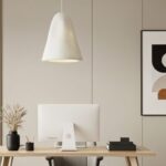 نجفه معلقه فيبر جلاس - تصميم مخروط مودرن