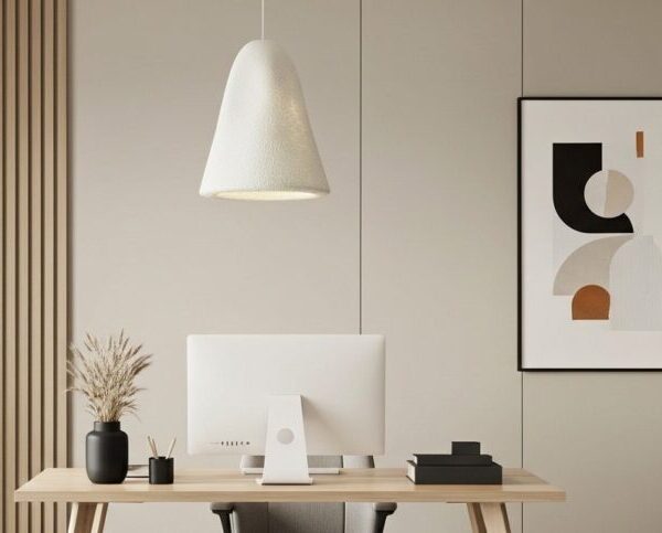 نجفه معلقه فيبر جلاس - تصميم مخروط مودرن