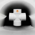 مشترك صليبة ٨٧٫٥ درجة قصير وصلات سباكه Smart Home