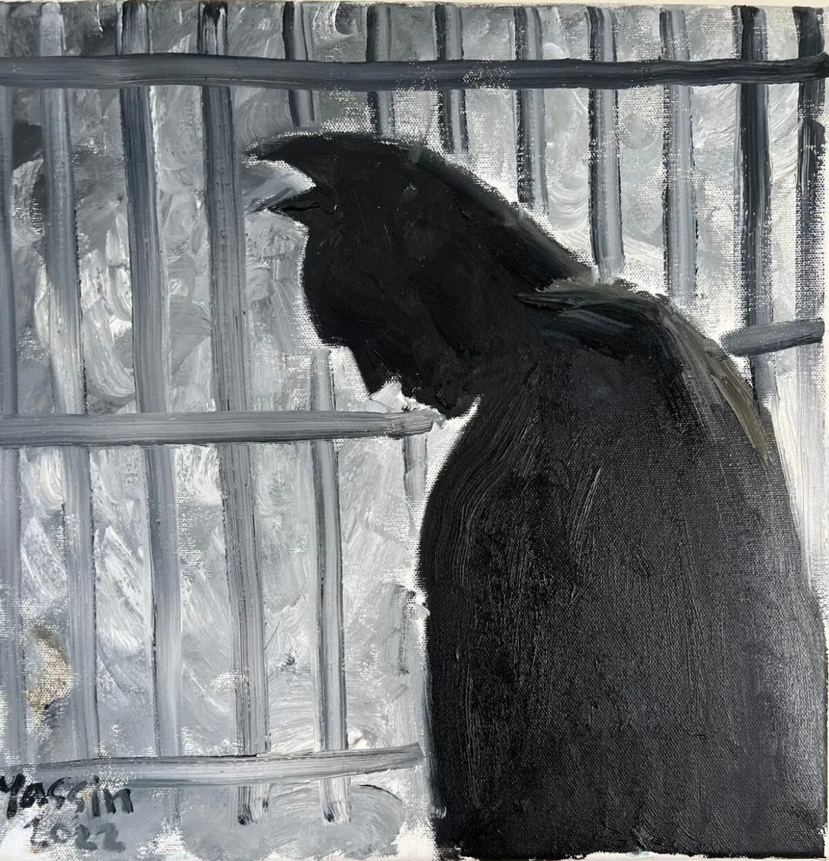 ⁦لوحة باتمان حلوان ٢٠٢٢ ٤٠ × ٤٠ سم⁩ - الصورة ⁦2⁩