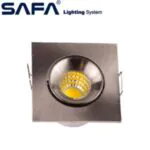 ⁦سبوت انارة دبلة 3 وات مربع متحرك صفا⁩ - الصورة ⁦2⁩