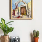 لوحة ونش القبور ٥٠ × ٥٠ سم