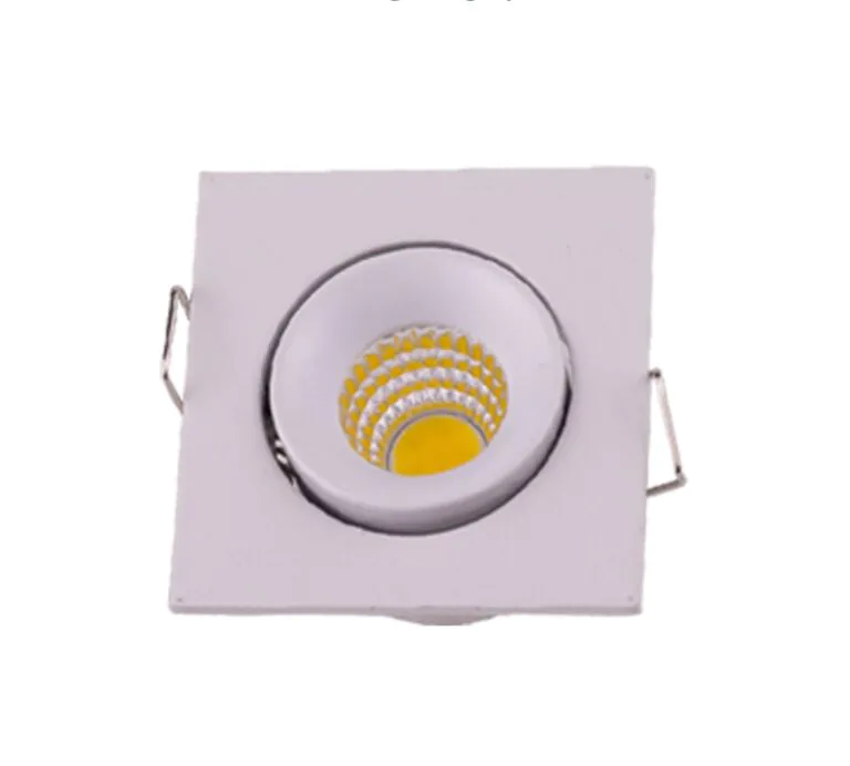 ⁦سبوت انارة دبلة 3 وات مربع متحرك صفا⁩ - الصورة ⁦1⁩