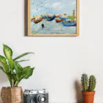 لوحة منطقة الماكس في الاسكندرية ٦٠ × ٨٠ سم