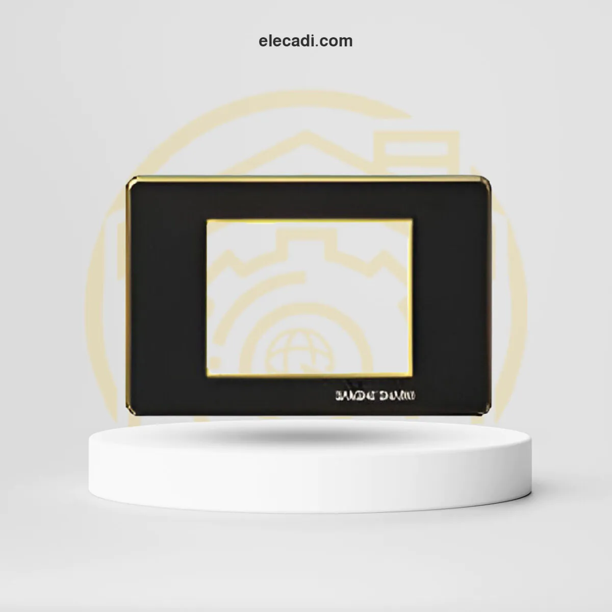 ⁦وش اكرليك اسود ب اطار سانشى⁩ - الصورة ⁦2⁩