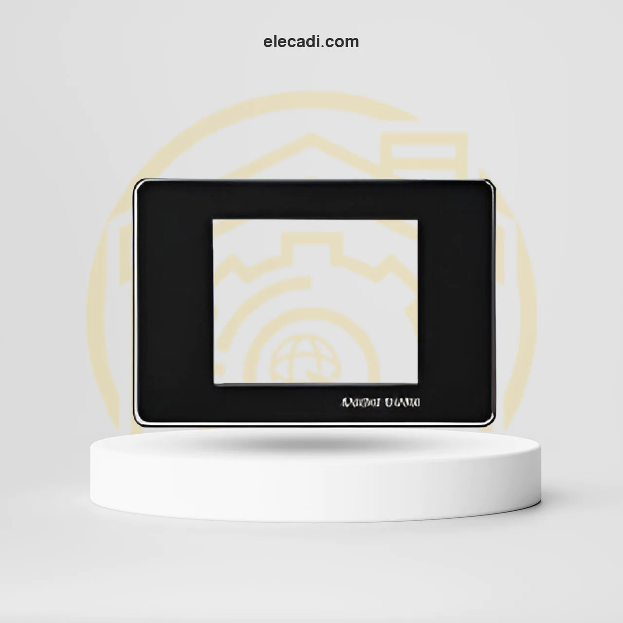 ⁦وش اكرليك اسود ب اطار سانشى⁩ - الصورة ⁦1⁩