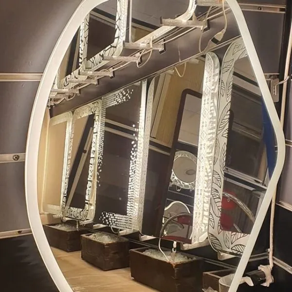 مرايه ليد شكل عشوائي