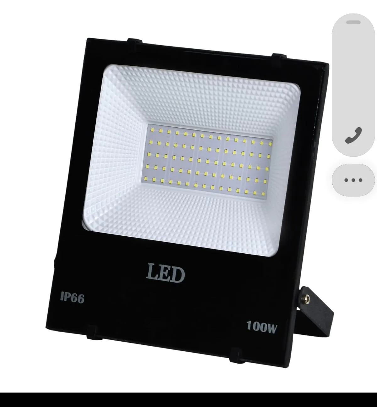 ⁦كشاف وجهات 100 وات اضاءة وورم او ابيض ضمان سنتين⁩ - الصورة ⁦1⁩