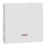 مفتاح، نيو يونيكا، ثنائي القطب، أحادي الاتجاه، 32 أمبير، وحدتان، مع مصباح، الوان مختلفه شنايدر